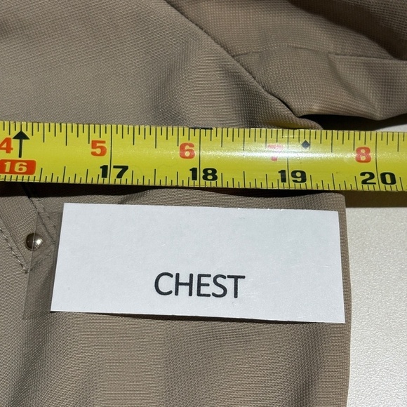 Marks & Spencer PerUna Women Hooded Trench coat US Sz 6 UK Sz 10 Body Sensor Tan - Picture 12 of 16